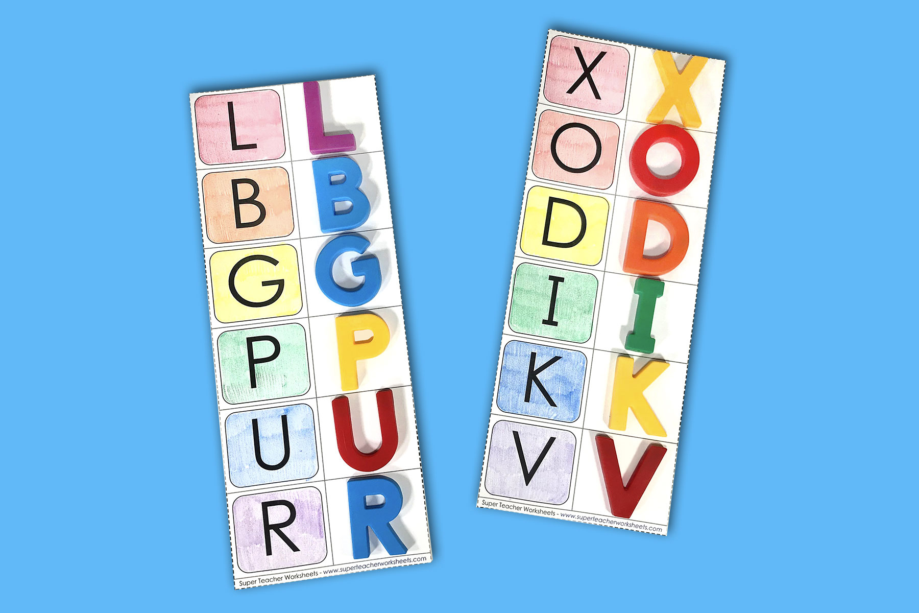 Alphabet Letter Boards