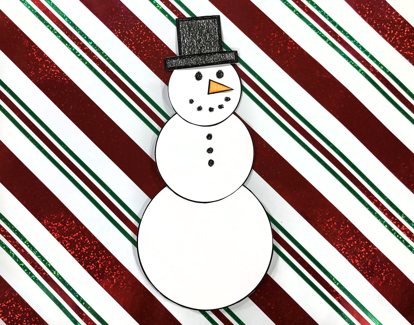 Build a Snowman from 2D Shapes!