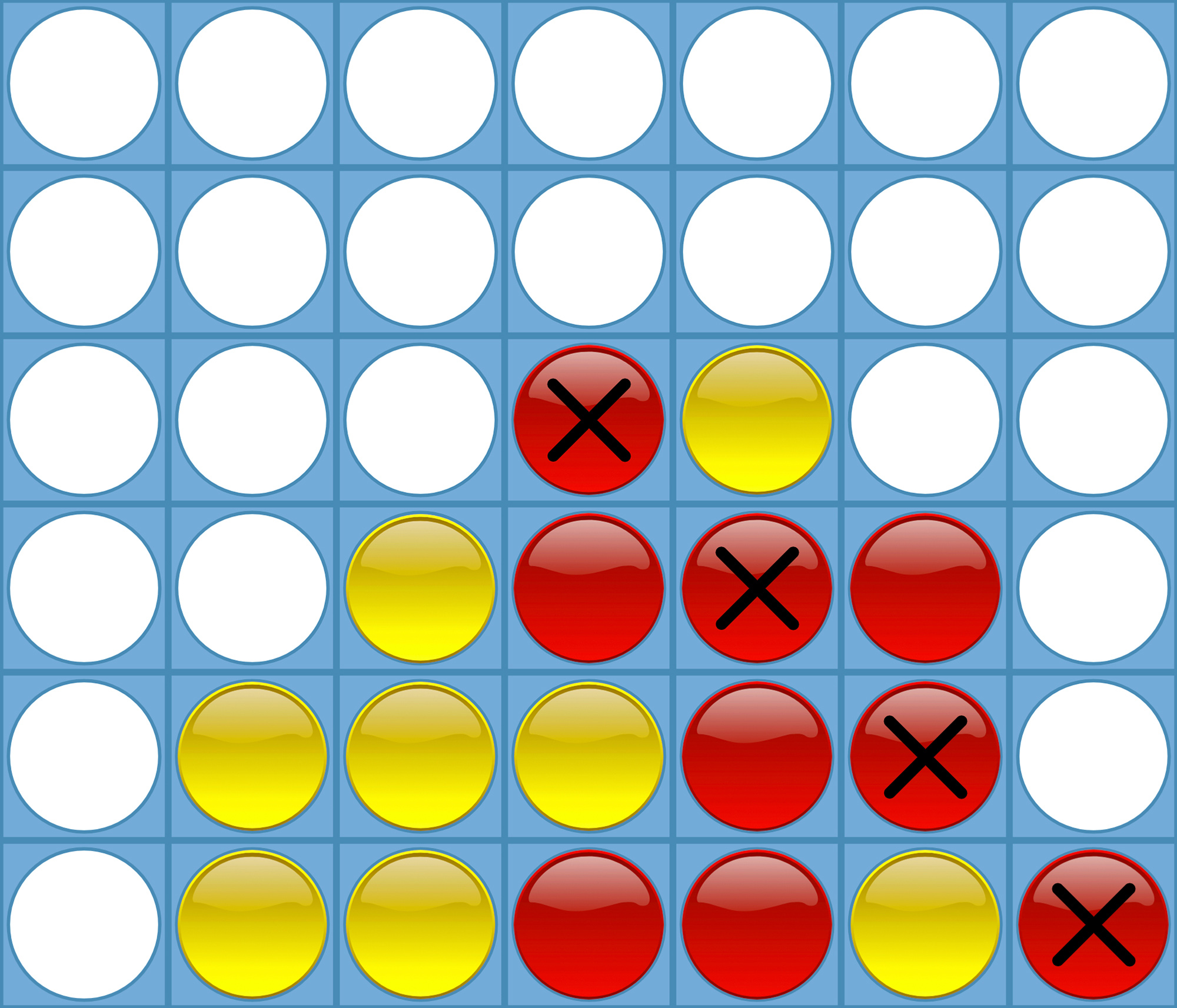 Connect Four Math Review Game