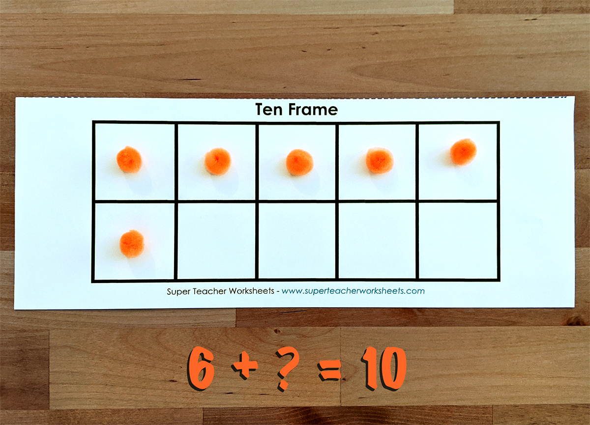 Ten-Frame Addition and Subtraction 