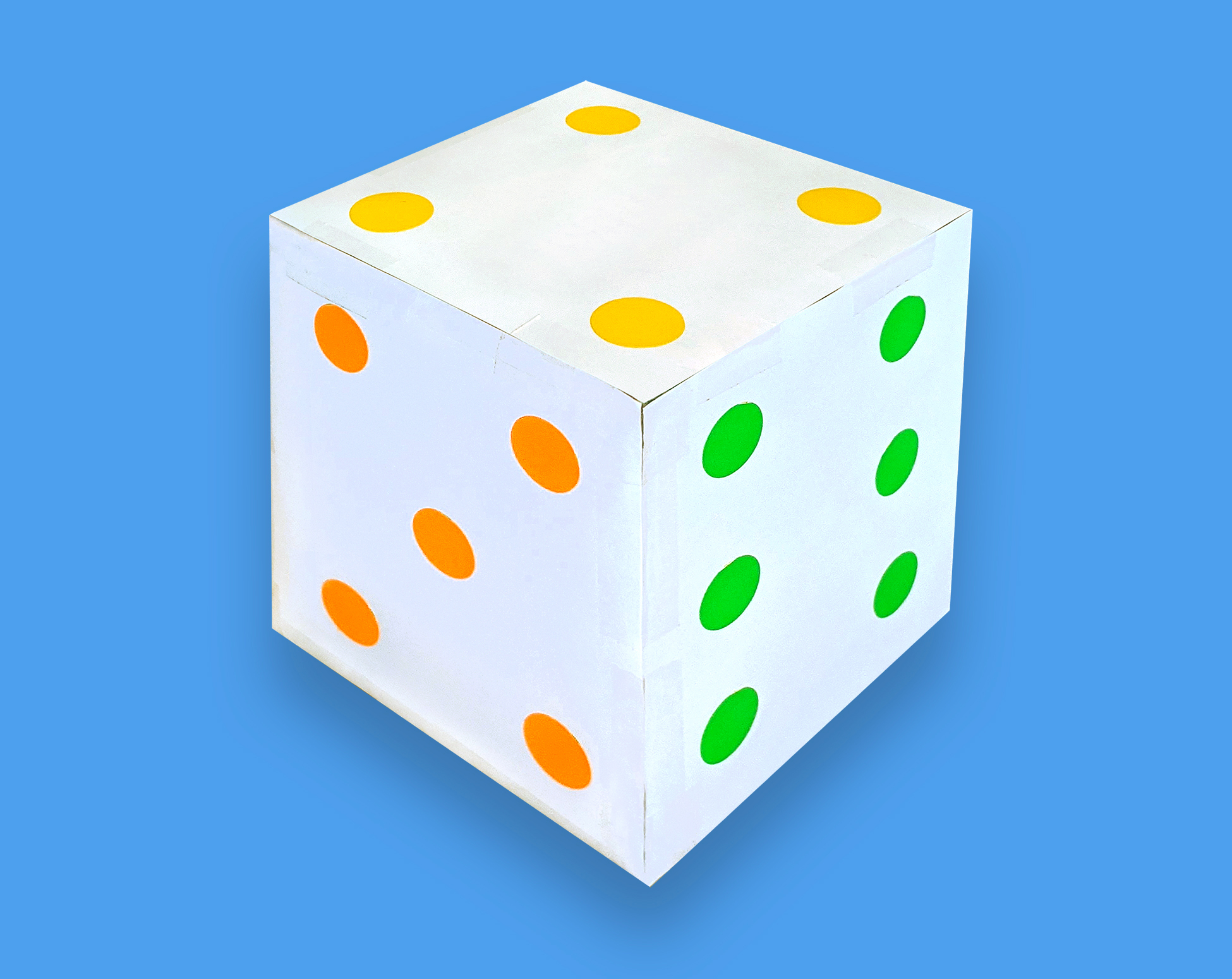 Math Review Game with Dice