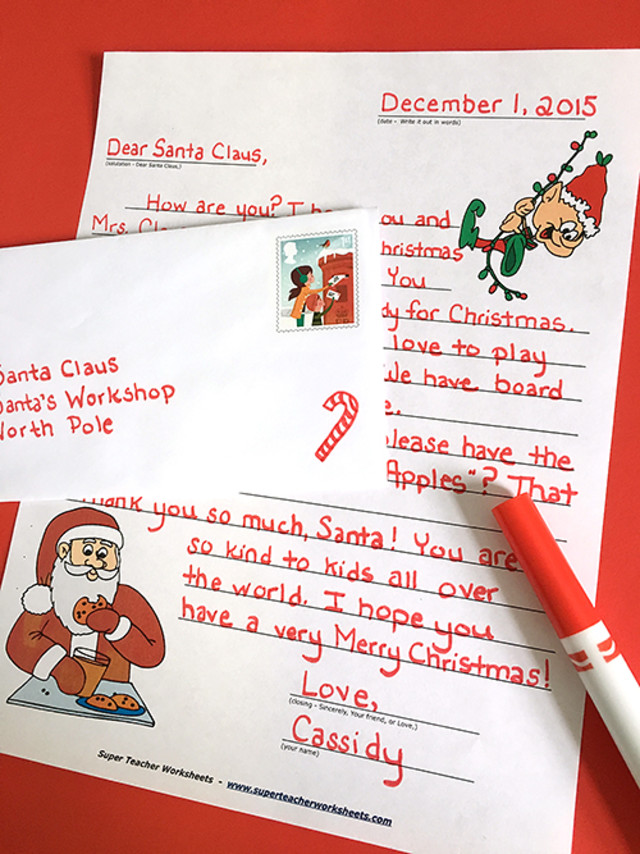 Friendly Letter Writing Paper by Second Grade Wonder